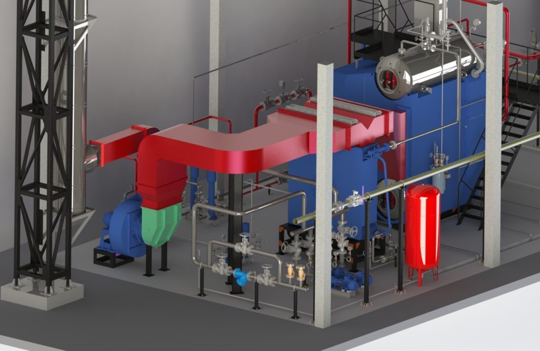 Техническое перевооружение ОПО «Котельная» с целью установки двух паровых котлов ДЕ-4-14-225 ГМ