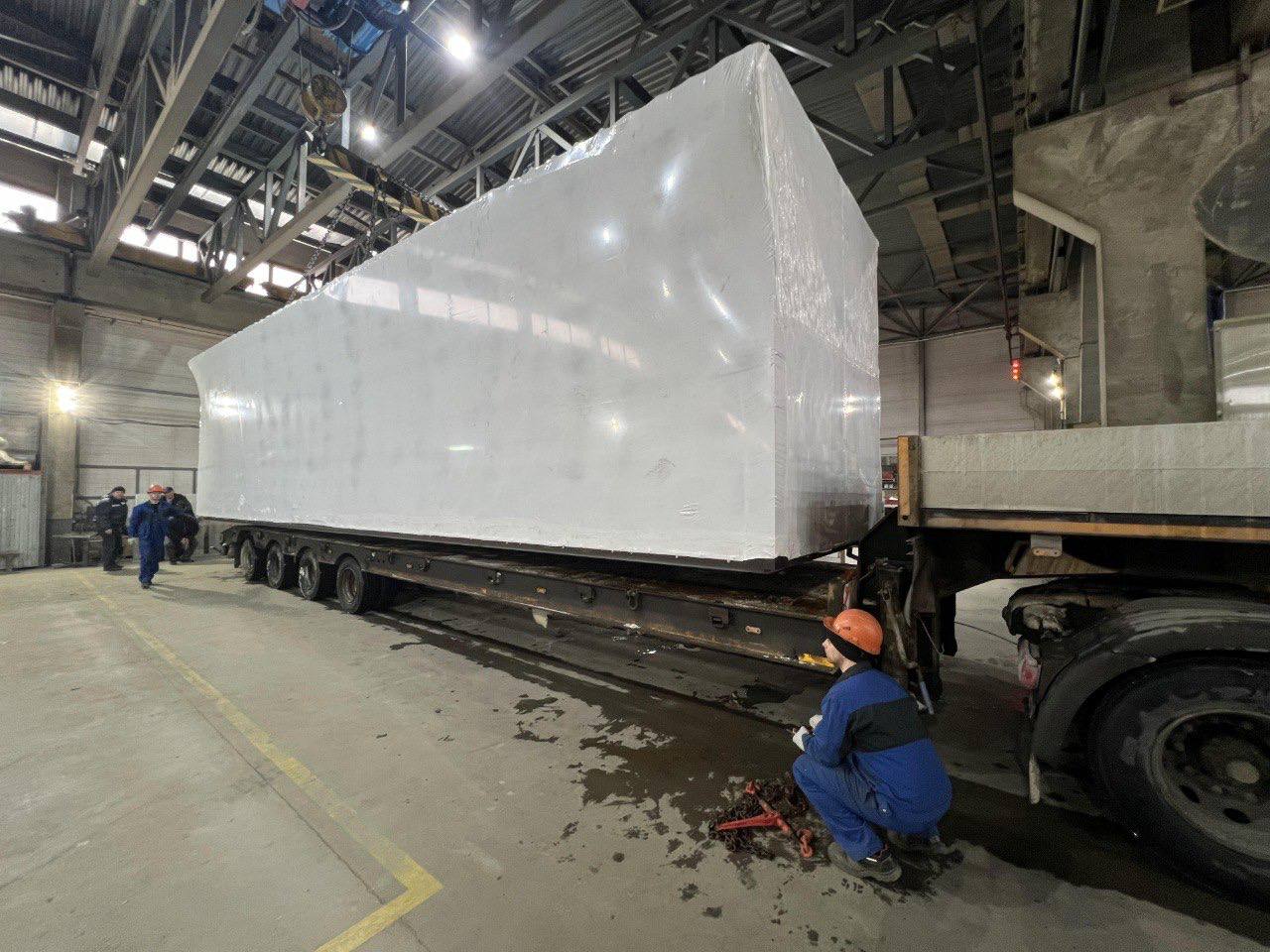 «Северная Компания» успешно отгрузила двухмодульную блочно‑модульную котельную (БМК‑НОРД) полной заводской готовности на объект заказчика