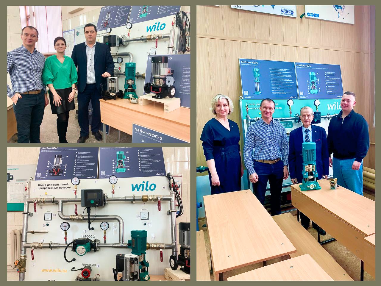 Компания ООО «ВИЛО РУС» передала учебные материалы и образцы оборудования студентам и преподавателям двух крупных вузов Волгоградской  области: ВолгГТУ и Волгоградского аграрного университета