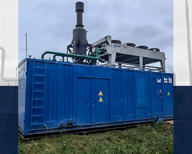 Запуск газопоршневой установки Yuchai 1 МВт на биогазе для полигона ТБО
